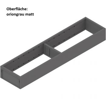 AMBIA-LINE Rahmen, für LEGRABOX/MERIVOBOX Schubkasten, Stahl, NL=450 mm, Breite=100 mm, ZC7S450RS1